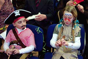 Purim Pirate and Indian Princess