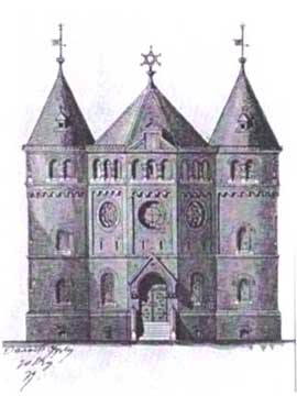 Synagoge in der B&uuml;renstra&szlig;e